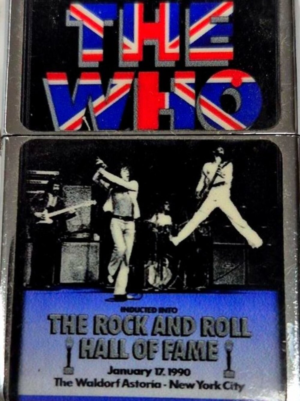 Cool Rock & Roll Hall OF Fame Case Lighter